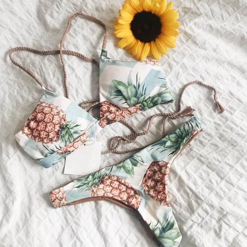 pineapple bikini